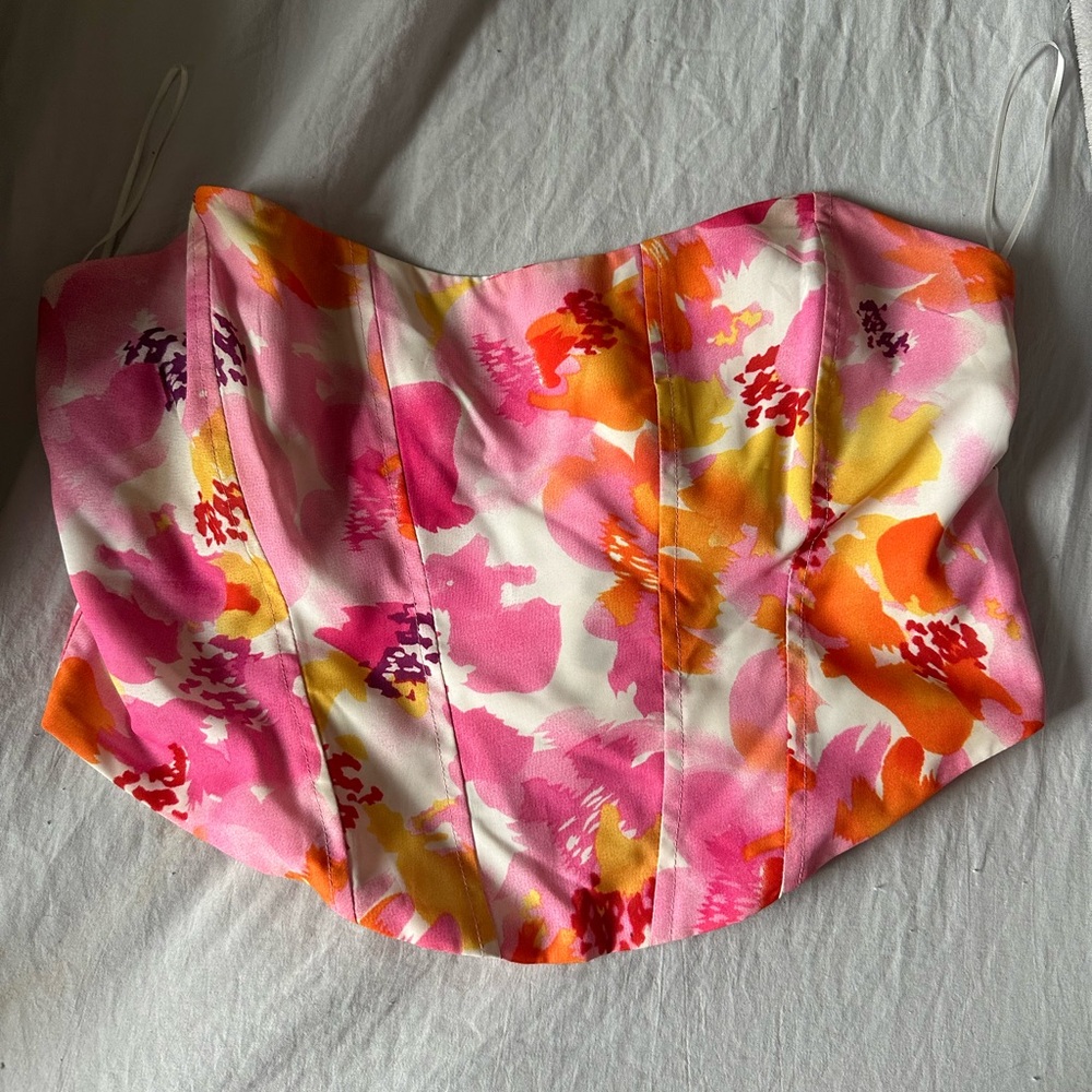 More to come revolve corset top